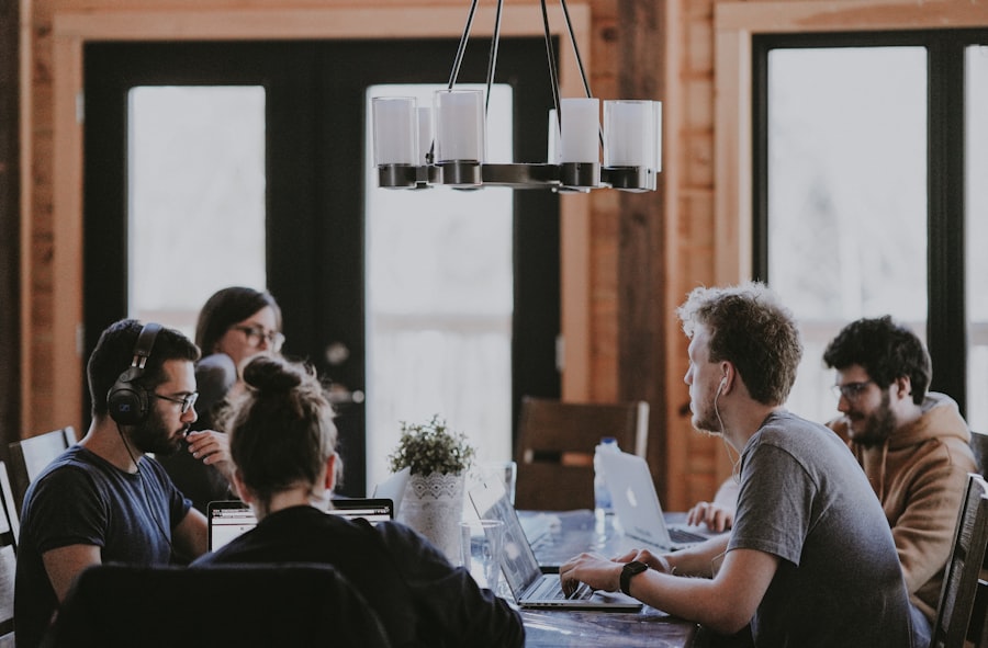 Professionals in a meeting at Fierce Law
